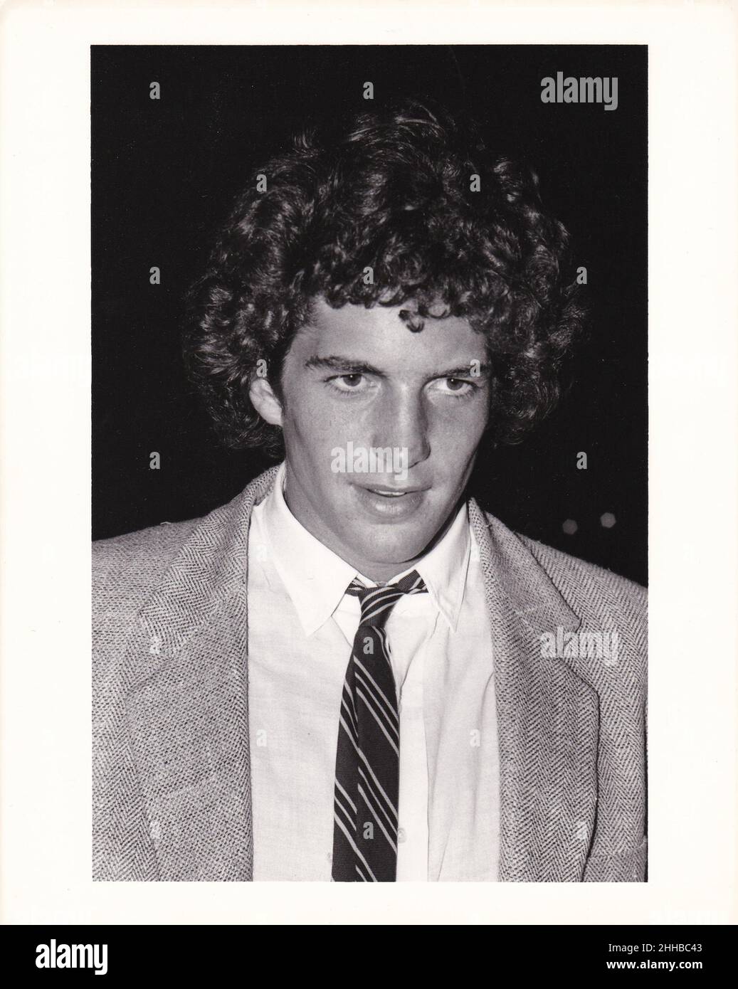 John F Kennedy Jr. fotografiert 1980 Credit: Ron Wolfson / Rock Negative / MediaPunch Stockfoto
