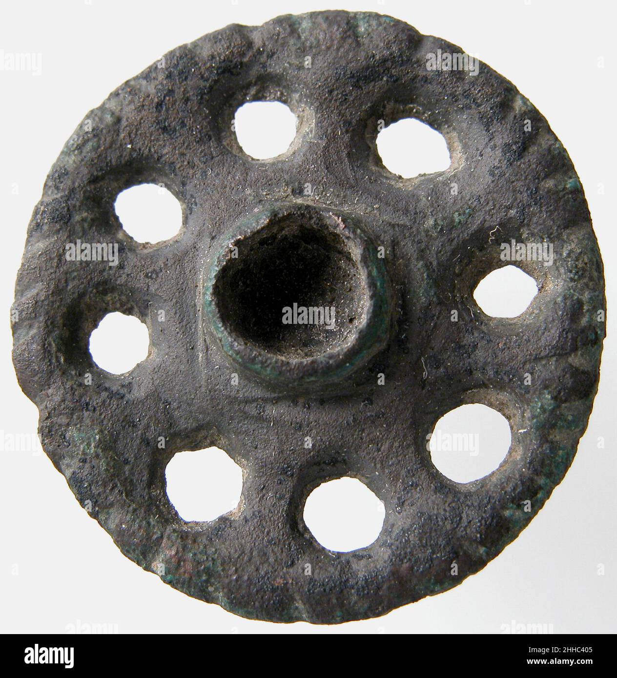 Disk Brooch 8th–9th Century Merovingian. Festplattenbrosche 466206 Stockfoto