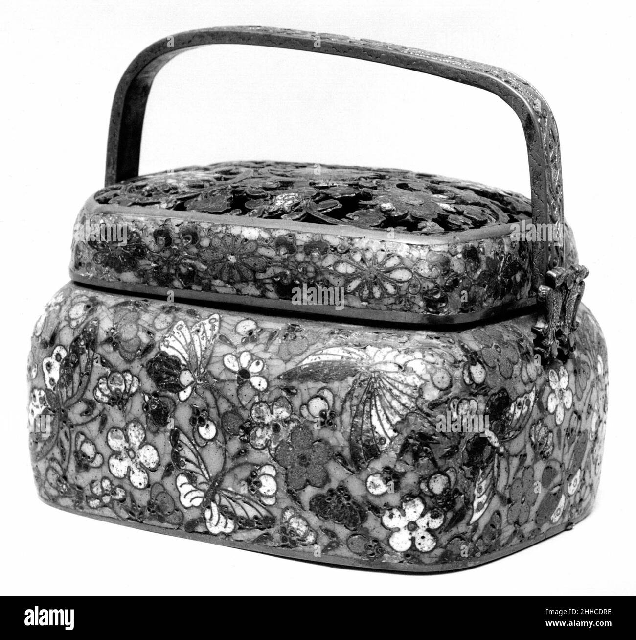 Handwärmer Ende des 16th. Bis Anfang des 17th. Jahrhunderts in China. Handwärmer 42062 Stockfoto