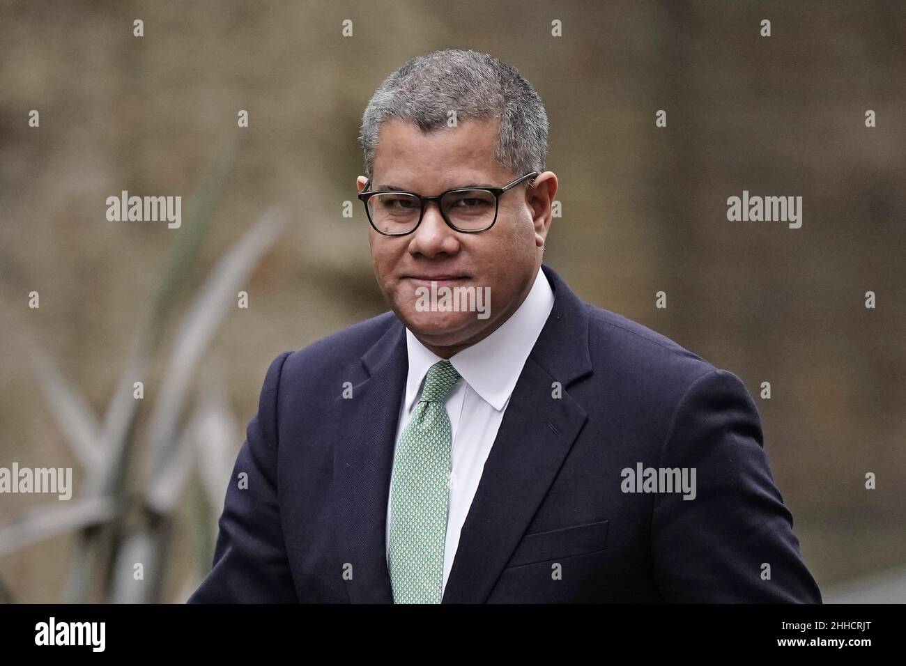 Aktenfoto vom 07/12/21 vom Cop26. Präsident Alok Sharma, der die Länder dazu drängen wird, die bei Cop26 gemachten Versprechen zu halten, damit sie in seiner ersten großen Rede seit dem Gipfel nicht „nur Worte auf einer Seite“ sind. In seinem Gespräch im Chatham House im Zentrum von London soll er die Länder dazu ermutigen, gemeinsam an ihren Verpflichtungen zu arbeiten. Ausgabedatum: Montag, 24. Januar 2022. Stockfoto