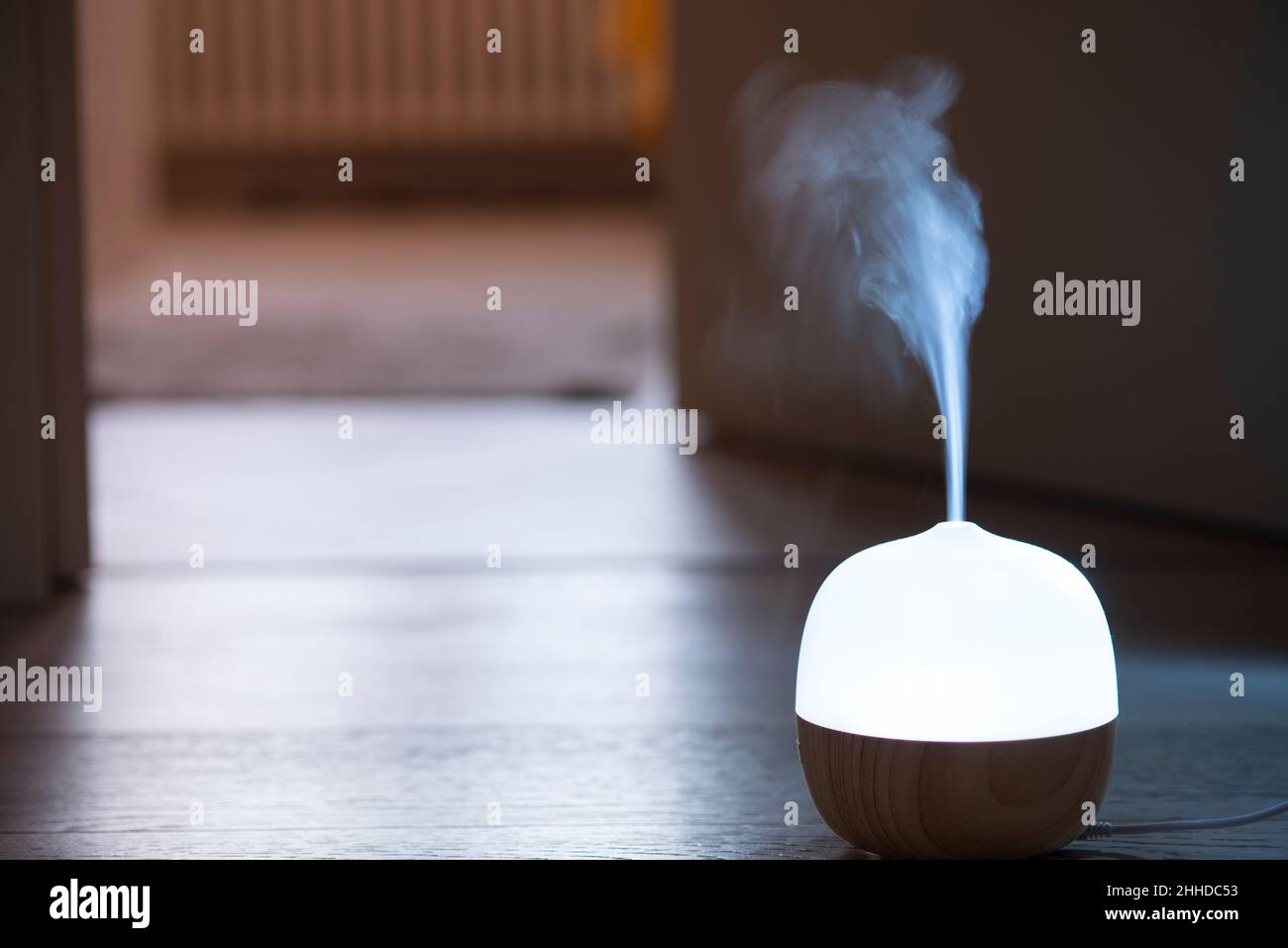 Öl-Aroma-Diffusor und Befeuchter Stockfoto