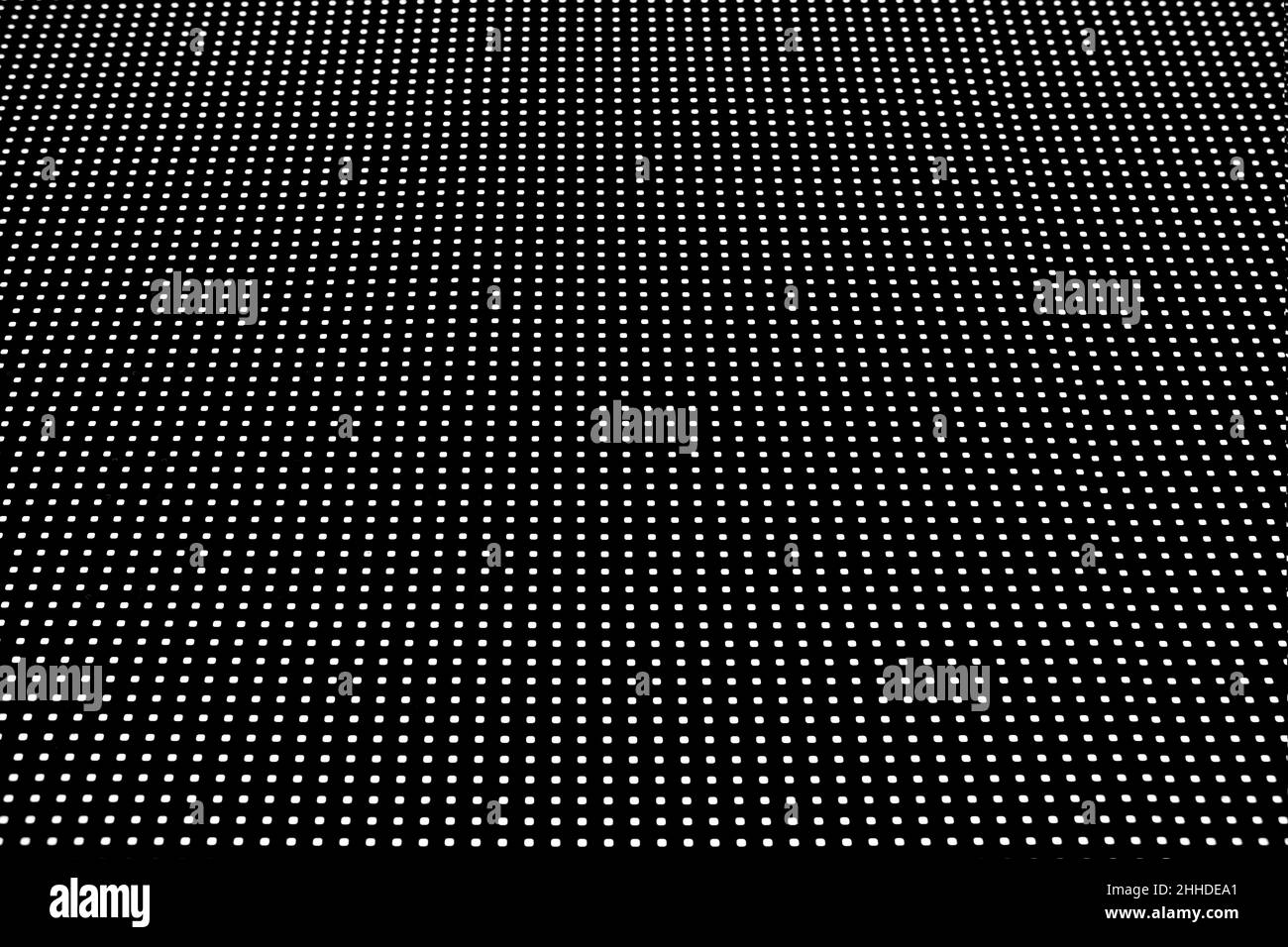 Close up große LED-Panel-Hintergrund für die Präsentation, moderne Werbegerät Stockfoto