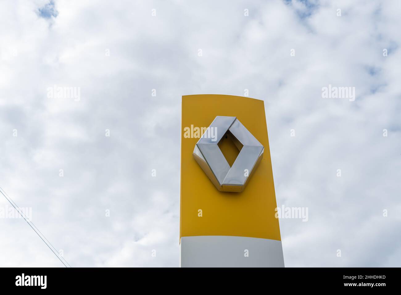 Manacor, Spanien; januar 20 2022: Renault Autohaus in der mallorquinischen Stadt Manacor, Spanien Stockfoto