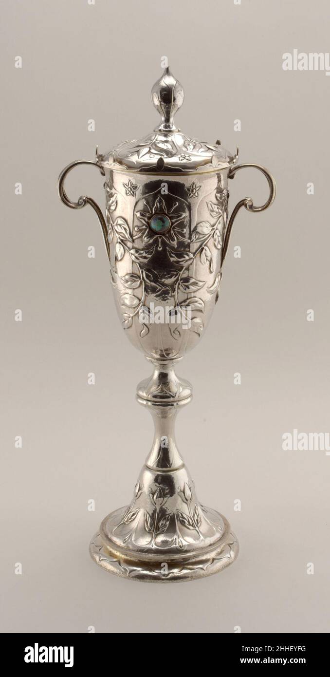 Standing Cup And Cover (England), 1900–01 Stockfoto