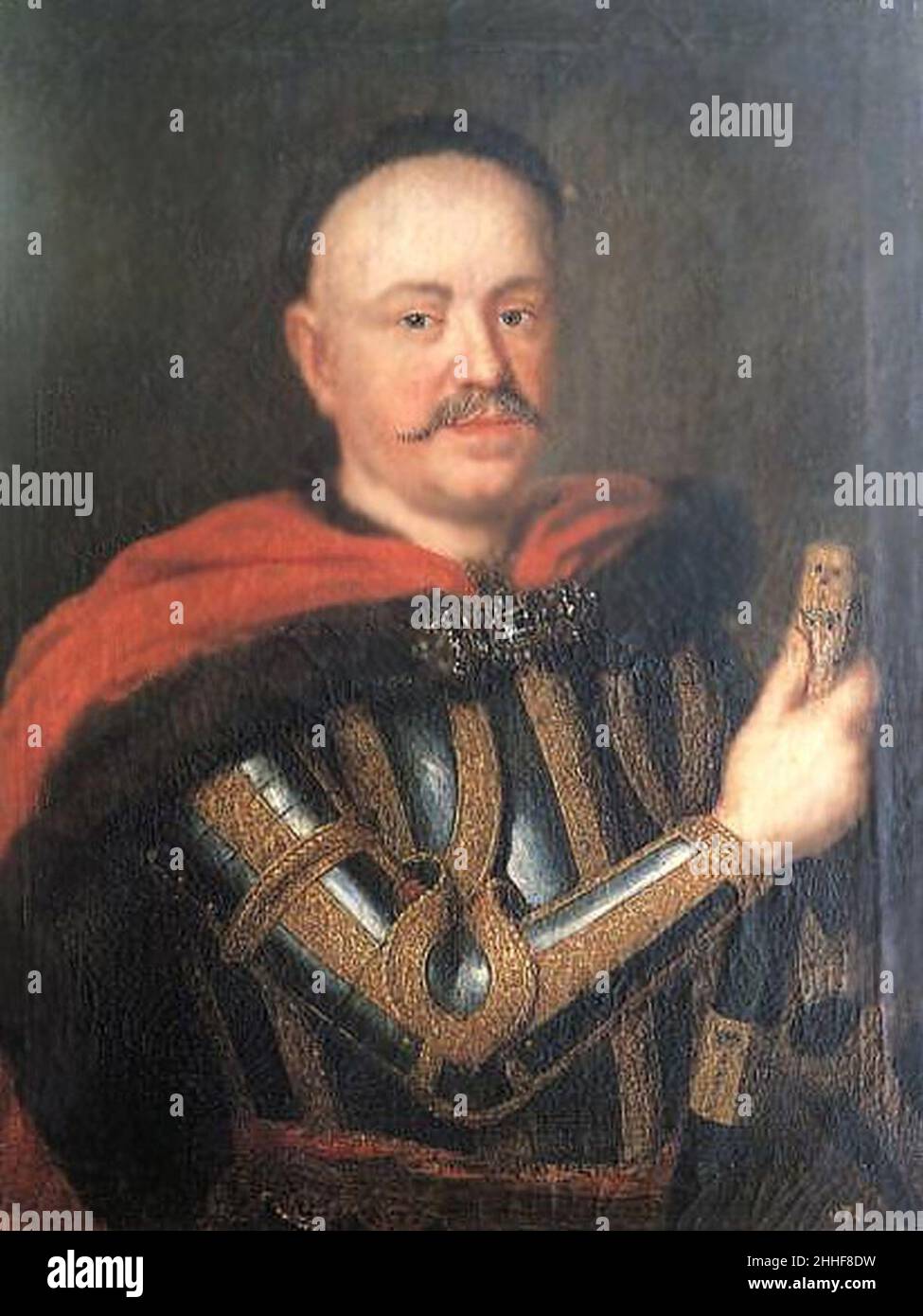 Stanislaw Herakliusz Lubomirski (1642-1702). Stockfoto