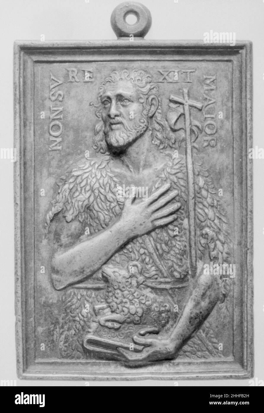 St. Johannes der Täufer 16th Jahrhundert Spanisch. Johannes der Täufer 202393 Stockfoto