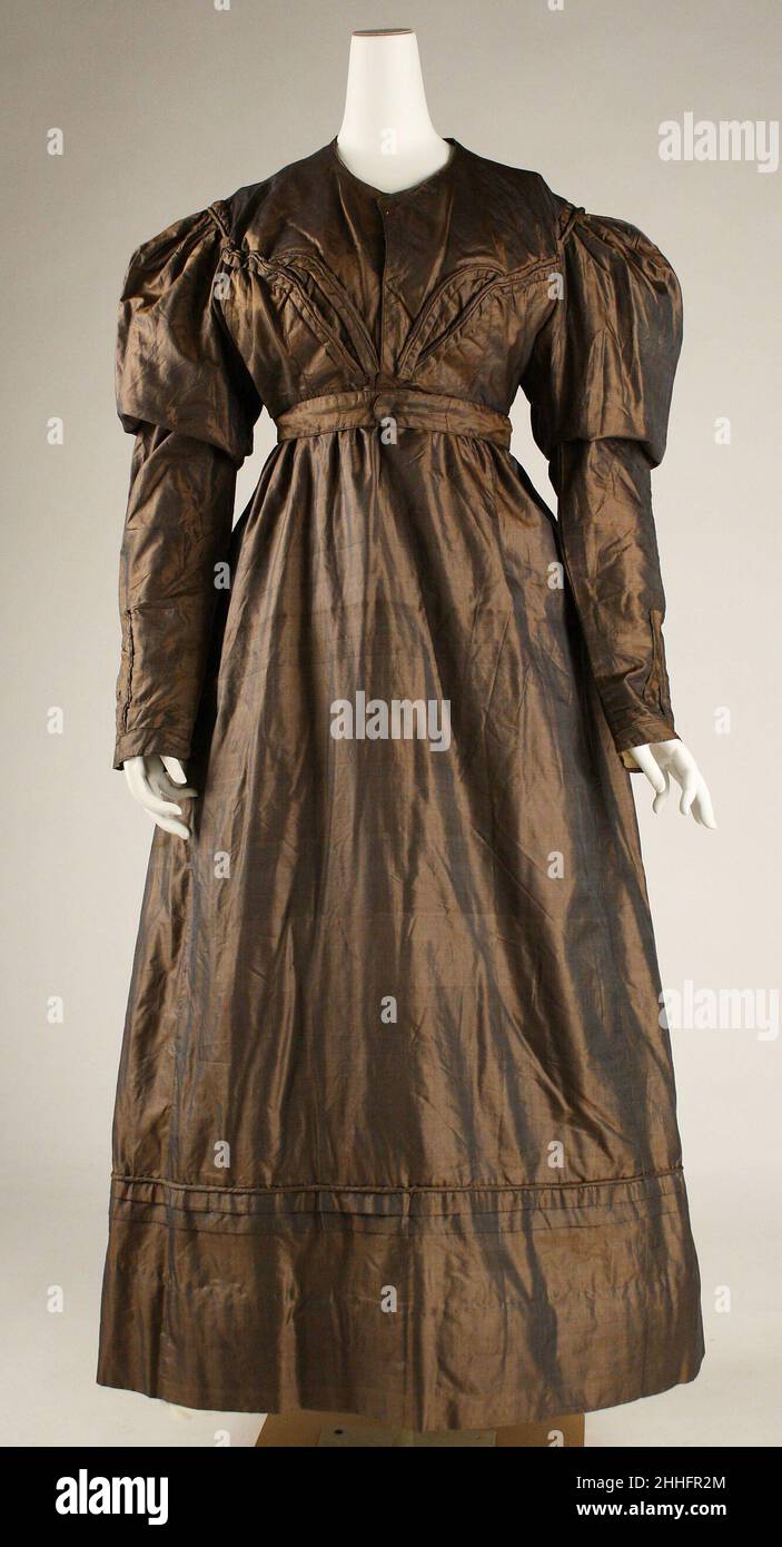 Wanderkleid 1821–23 Britisch. Wanderkleid 108031 Stockfoto