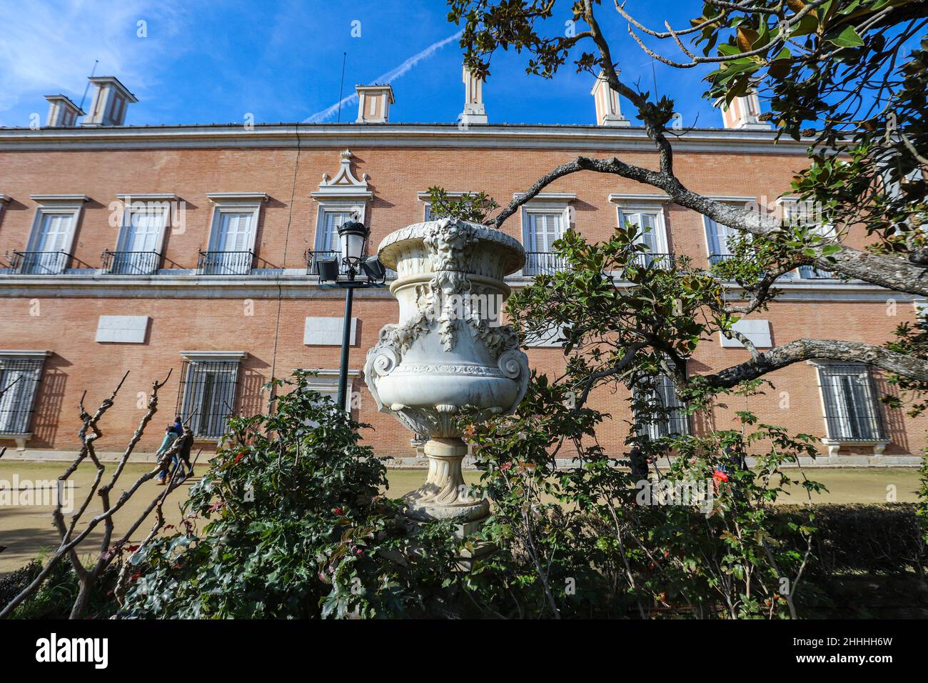 Jardín de la Isla, Aranjuez, Madrid, Spanien Stockfoto