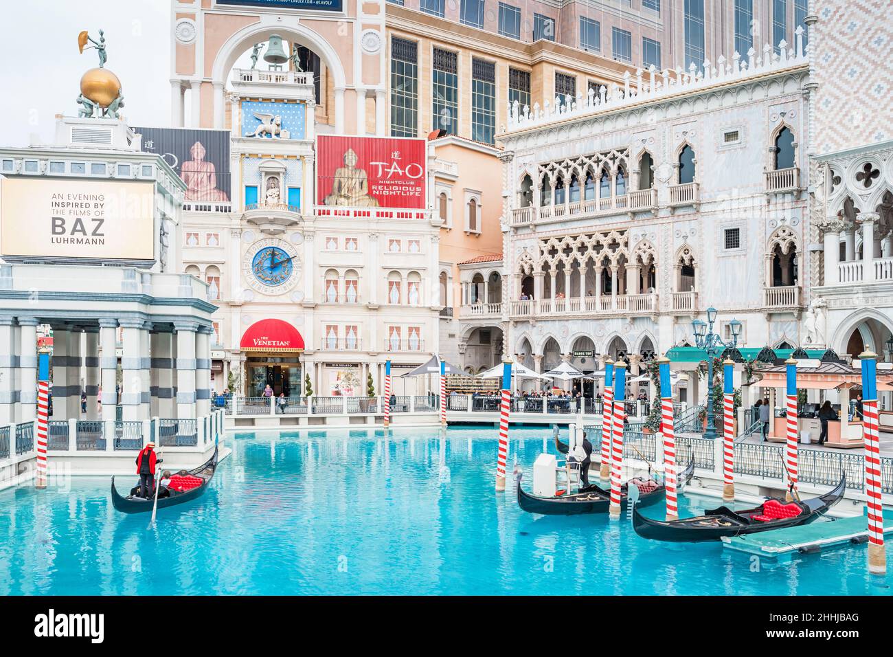 Das Venetian Casino in Las Vegas, Nevada, USA Stockfoto
