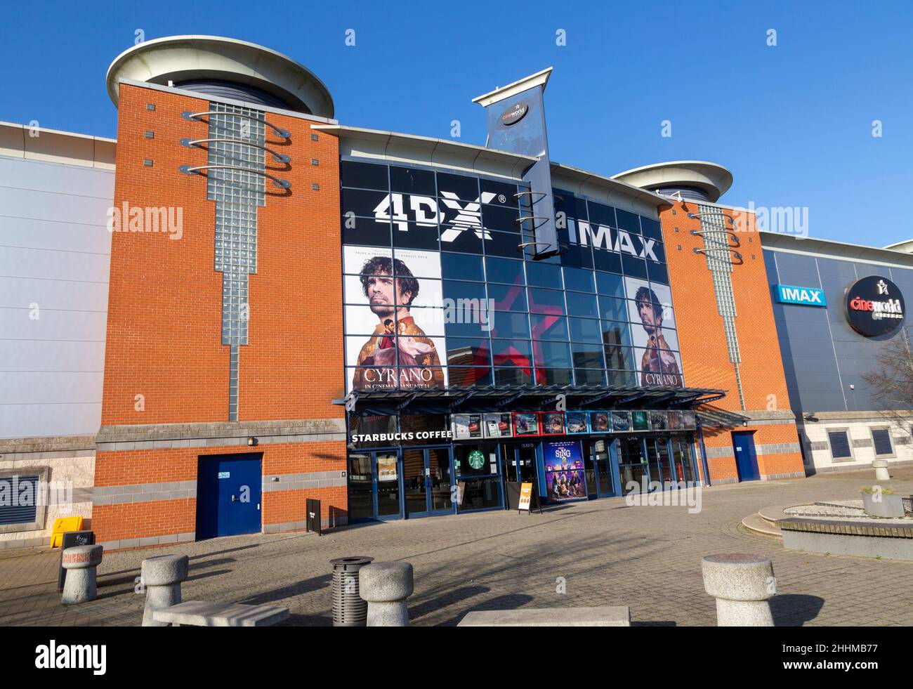 Cineworld 4DX IMAX Multiplex-Kinogebäude, Cardinal Park, Ipswich, Suffolk, England, VEREINIGTES KÖNIGREICH Stockfoto