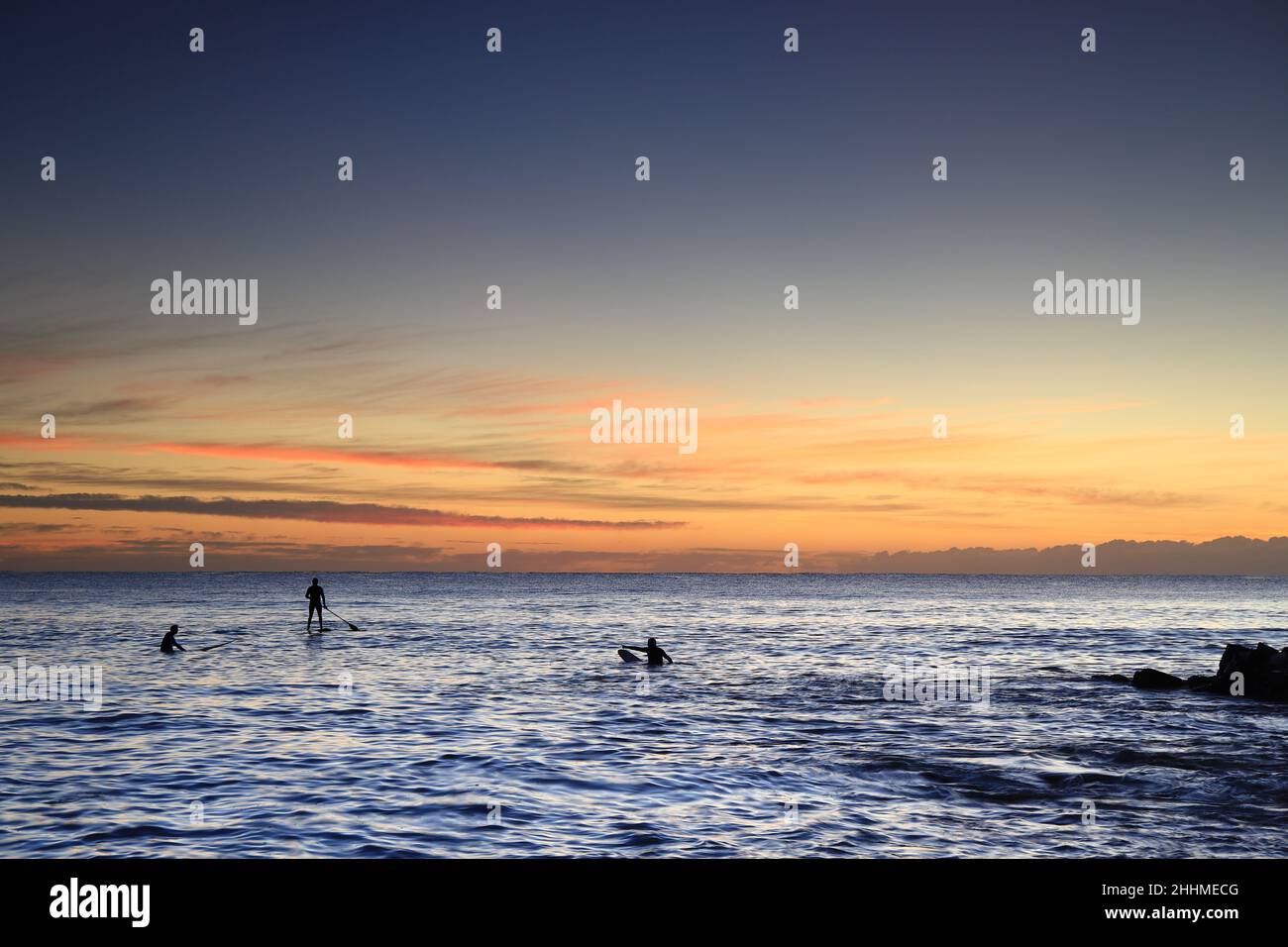 Sunrise Cabarita Beach New South Wales Australien Stockfoto