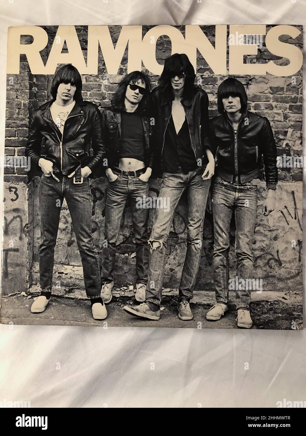 New York City, NY, USA, „The Ramones“ Punk Rock Record Collection, 1970s Music Collection, Sire Records, 1976, Musikplatten Stockfoto