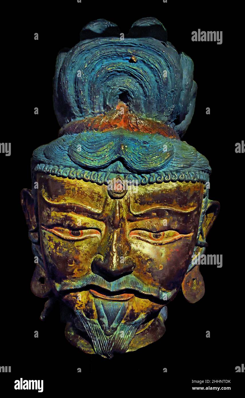 Thang - Stong - rgyal - Po - Tibet, Ende des 15th. Jahrhunderts tibetisch Stockfoto