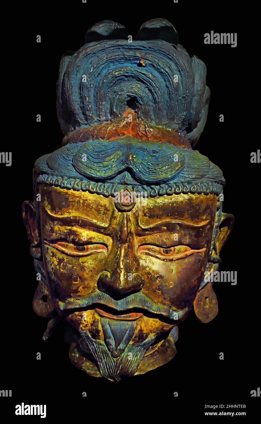 Thang - Stong - rgyal - Po - Tibet, Ende des 15th. Jahrhunderts tibetisch Stockfoto