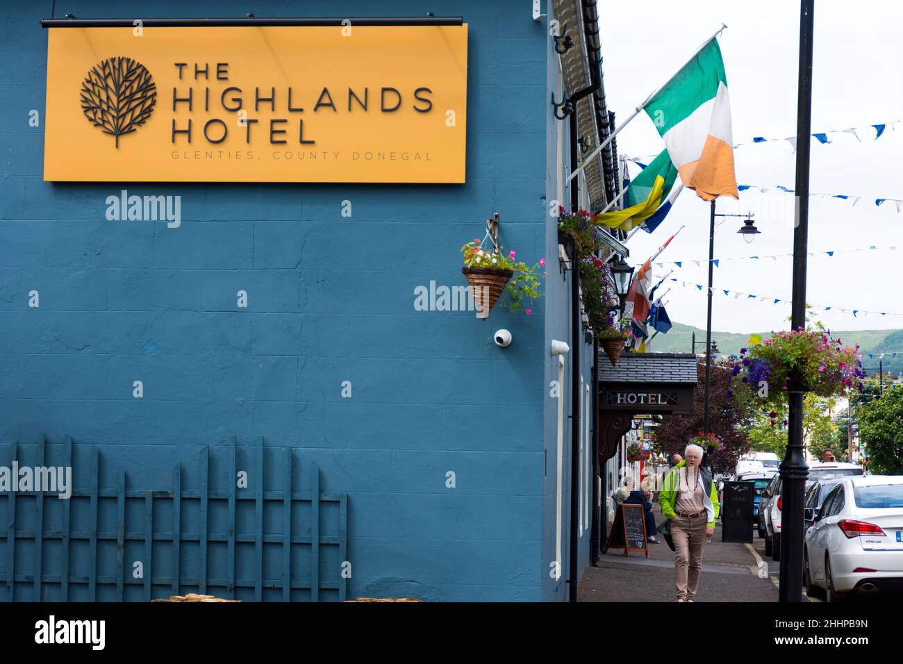 The Highlands Hotel, Glenties, County Donegal, Irland Stockfoto