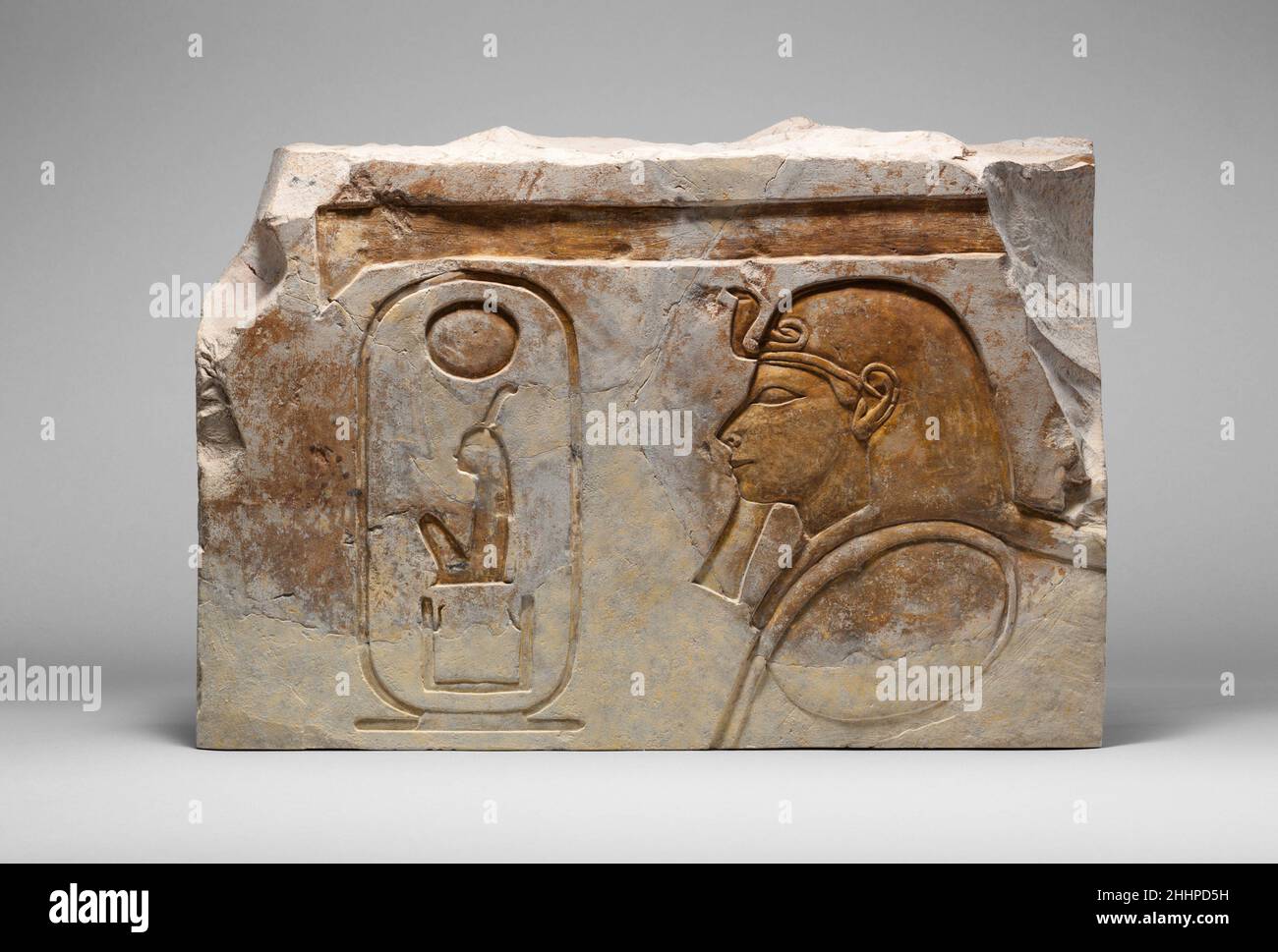 Hatschepsut Statue Basis ca. 1479–1458 v. Chr. Neues Königreich. Hatschepsut Statue Basis 547580 Stockfoto