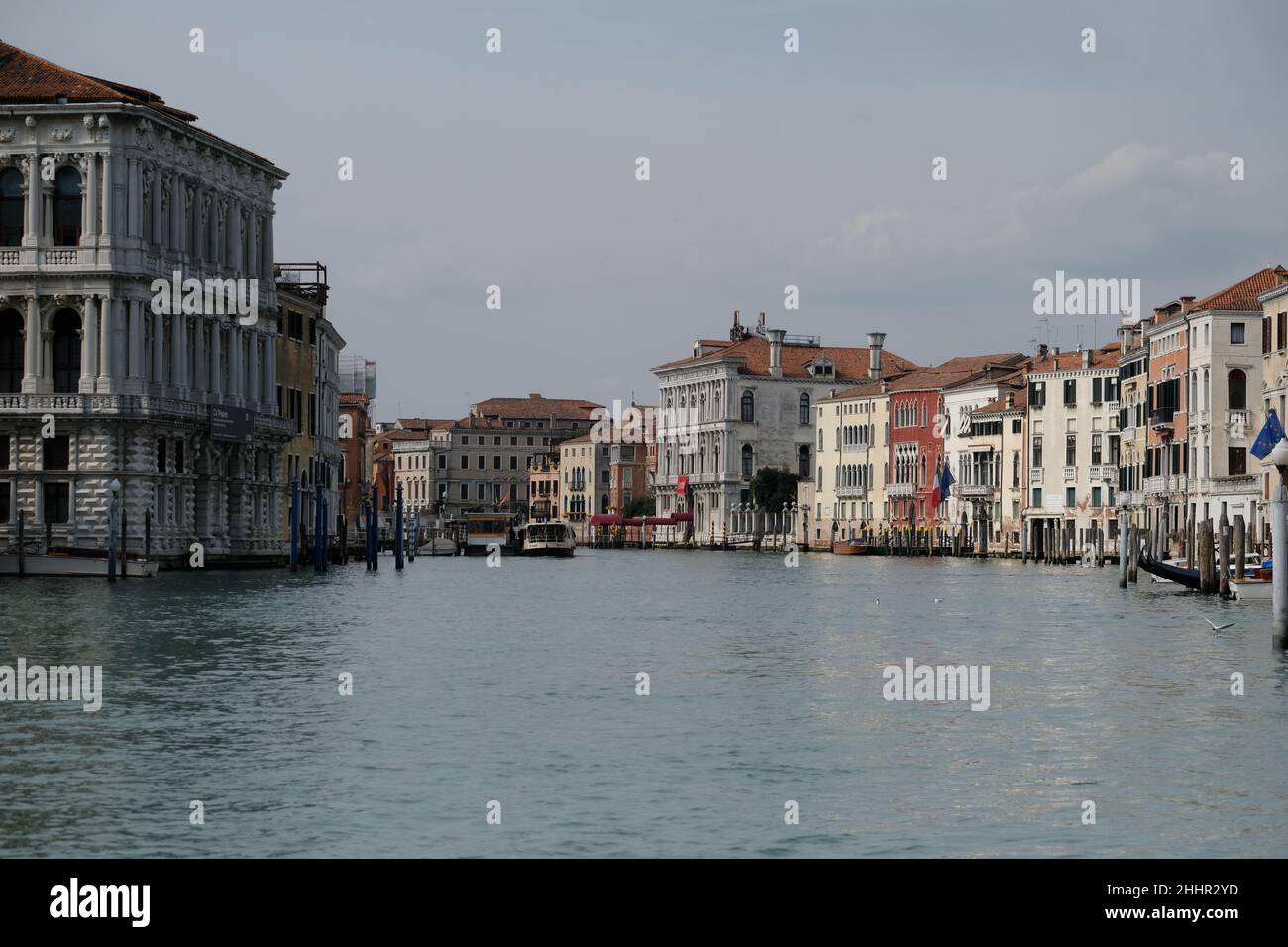 Ansichten von Venedig während der durch die Coronavirus-Krankheit verursachten Sperrung. Venedig. Italien, 20. März 2020. Stockfoto