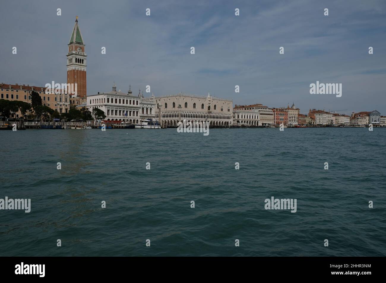 Ansichten von Venedig während der durch die Coronavirus-Krankheit verursachten Sperrung. Venedig. Italien, 20. März 2020. Stockfoto