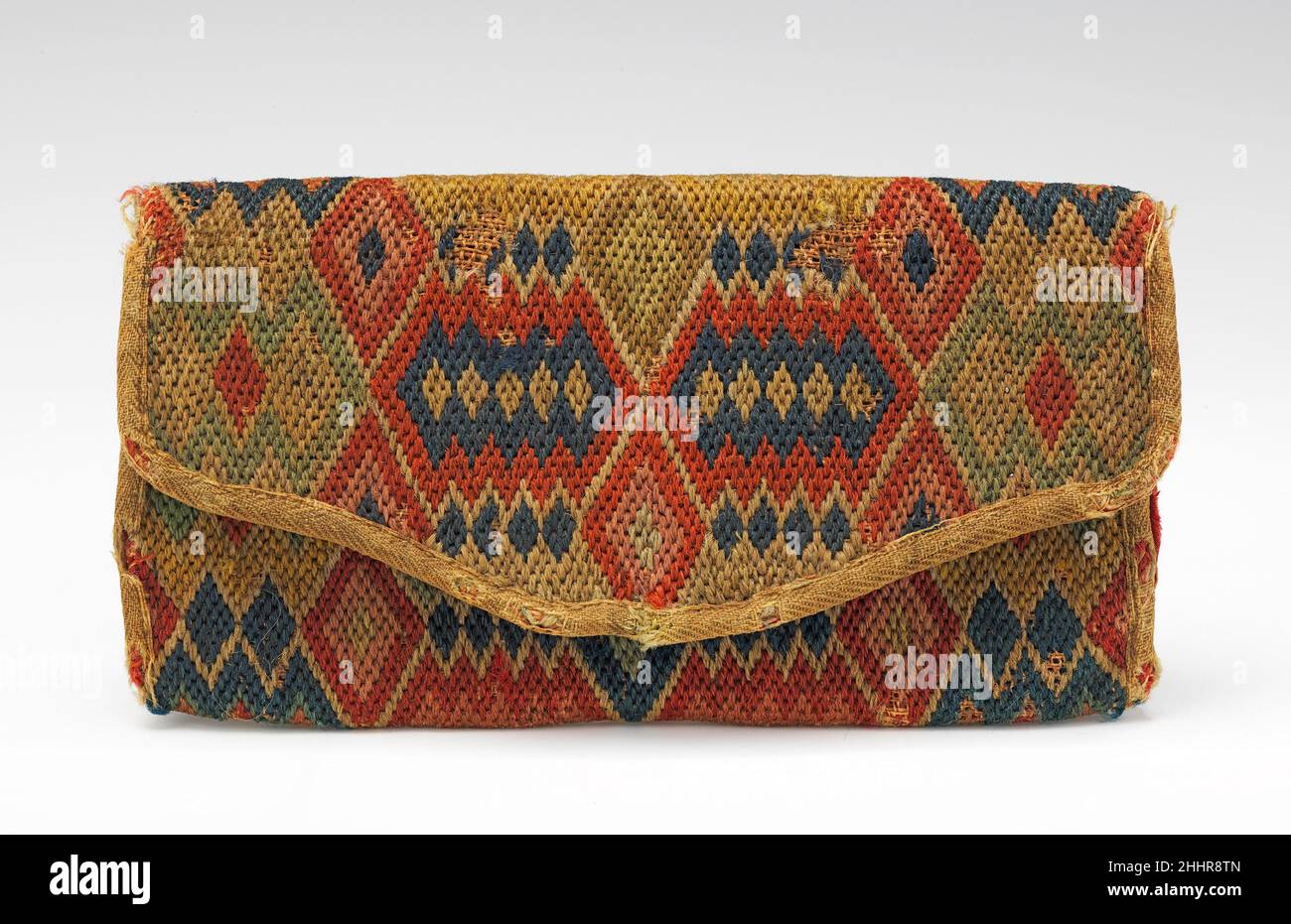 Geldbörse viertes Viertel 18th Jahrhundert Deborah Hill. Geldbörse 156594 Stockfoto