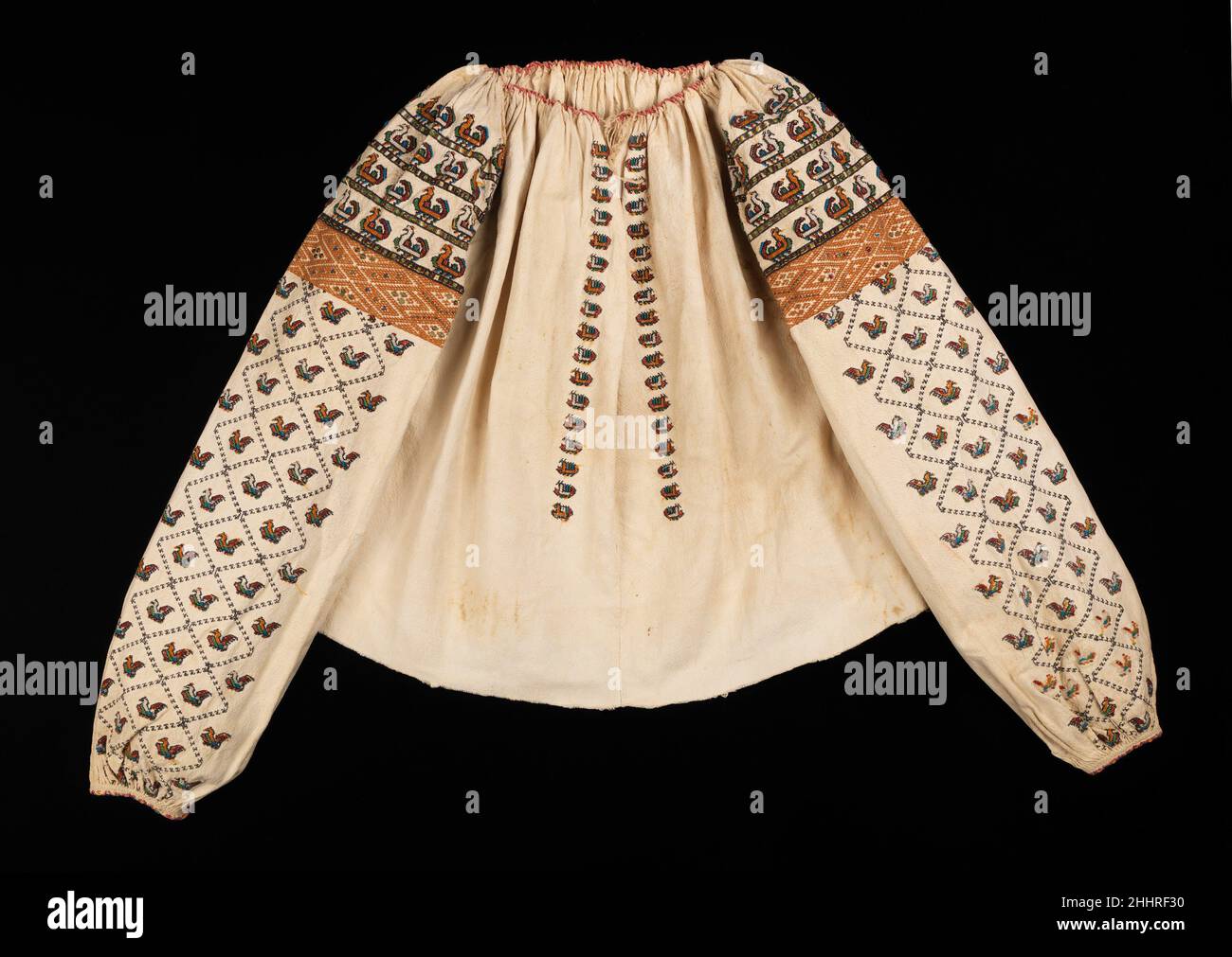 Bluse vierten Quartal 19th Jahrhundert Slowakisch. Bluse 155761 Stockfoto