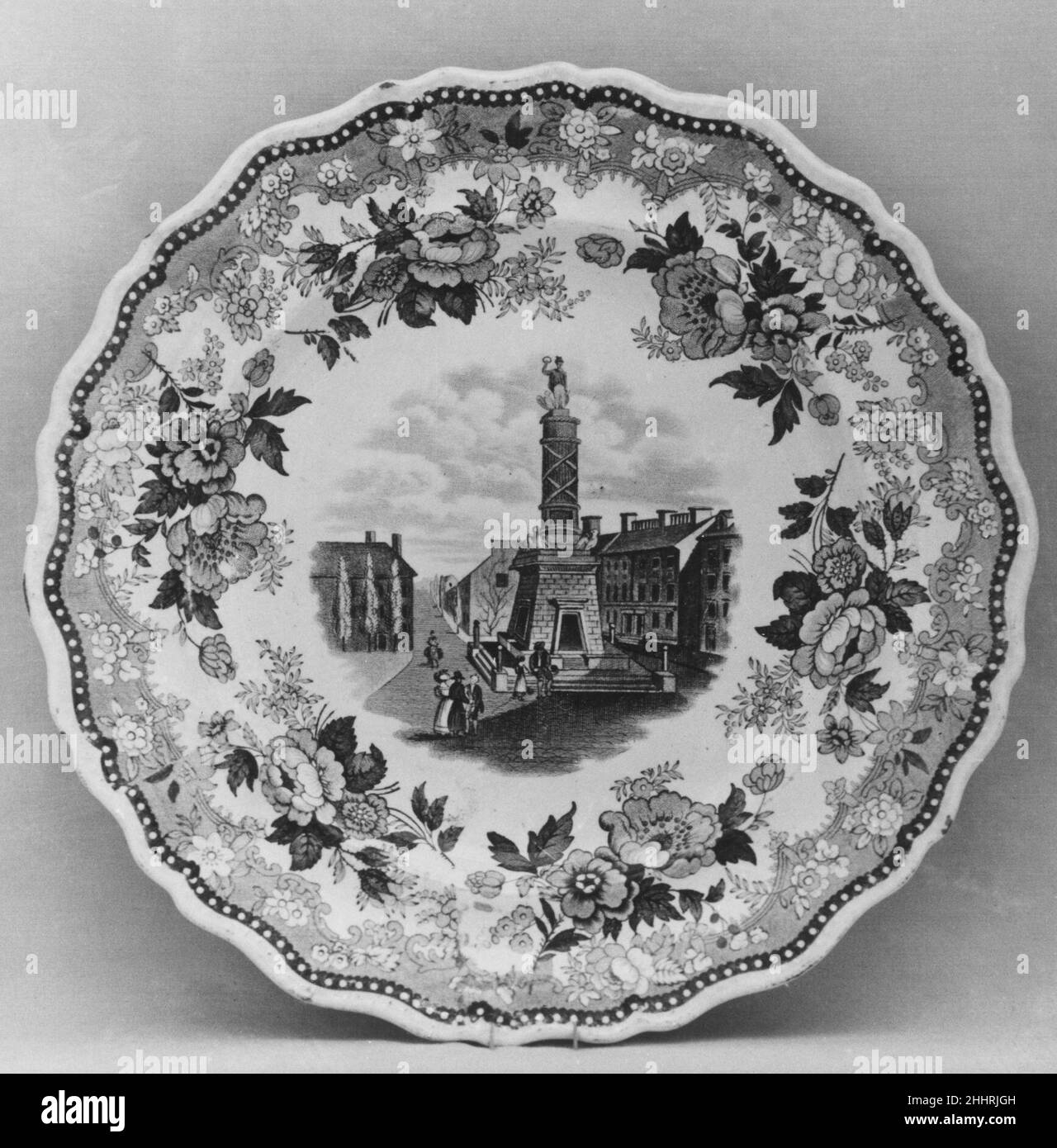 Platte ca. 1831 Job & John Jackson. Platte 6147 Stockfoto