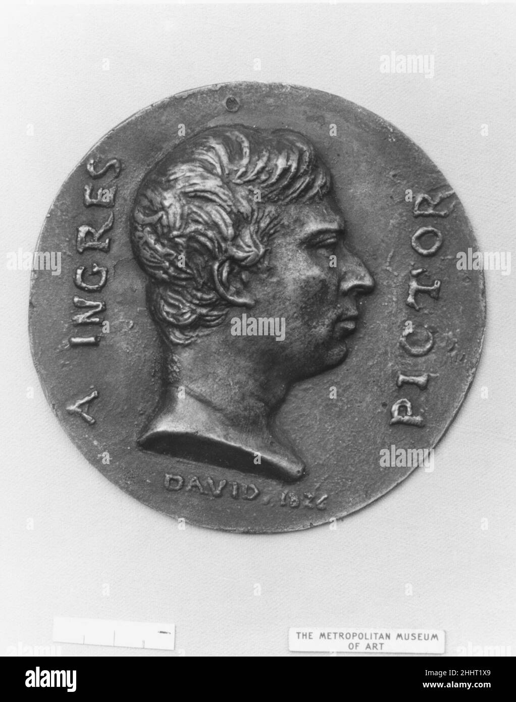 Jean Auguste Dominique Ingres (1780–1867), französischer Maler des 19th. Jahrhunderts Pierre Jean David d'Angers Französisch Pierre-Jean David d'Angers war der produktivste und einer der bedeutendsten französischen Bildhauer der ersten Hälfte des 19. Jahrhunderts. Während seiner fast fünfzigjährigen Karriere (1819–1856) blieb David seiner Überzeugung treu, dass skulpturale Denkmäler, die den Leistungen großer Männer und Frauen gewidmet sind, die Größe eines Volkes am dauerhaftesten und lebhaftesten zum Ausdruck bringen. Er suchte kontinuierlich Aufträge für Denkmäler mit historischen und zeitgenössischen Figuren, die er in Ordnung bewunderte Stockfoto
