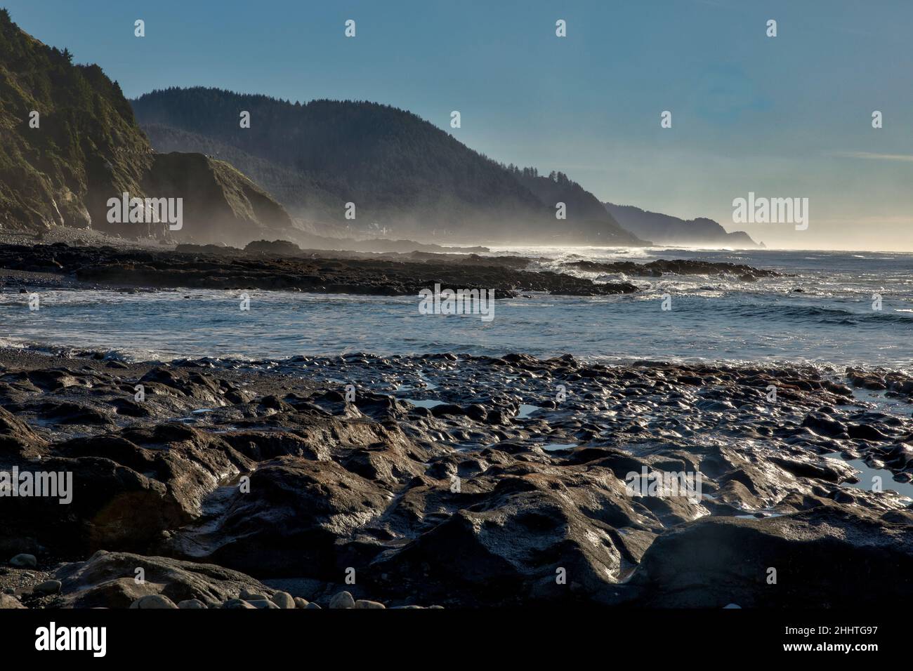 Küste von Oregon USA Stockfoto