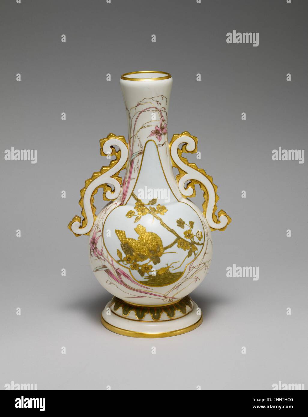 Vase ca. 1884–93 Greenwood Pottery Company American. Vase 17732 Stockfoto