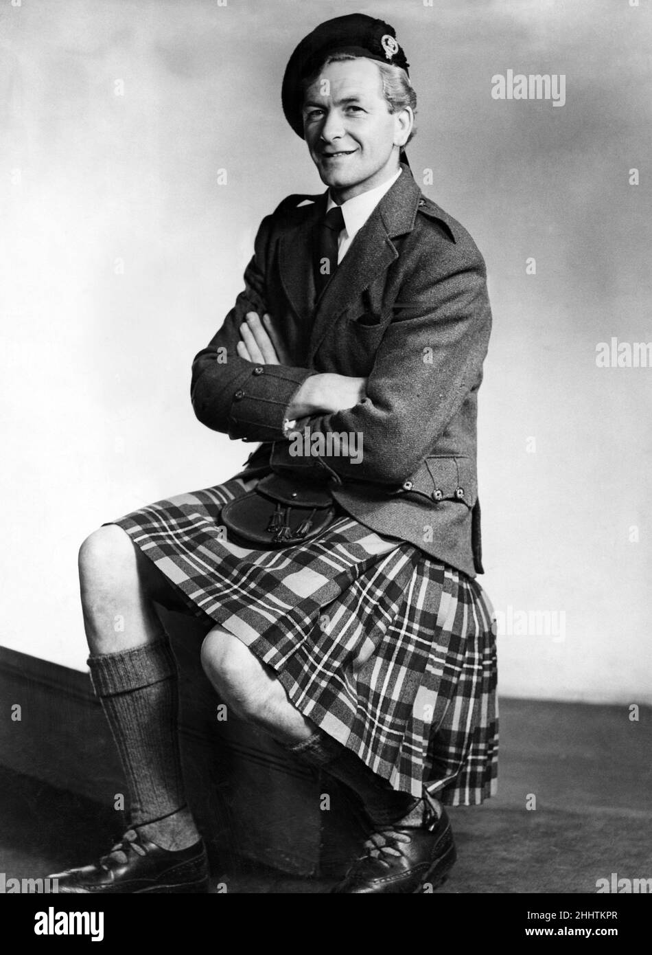 Der schottische Schauspieler James Copeland. Ca. 1954. Stockfoto