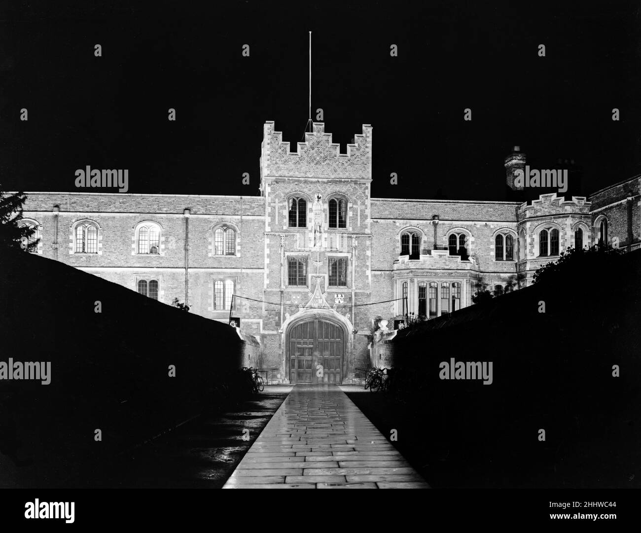 Jesus College, Cambridge Cambridgeshire. Circa Juni 1953 Stockfoto