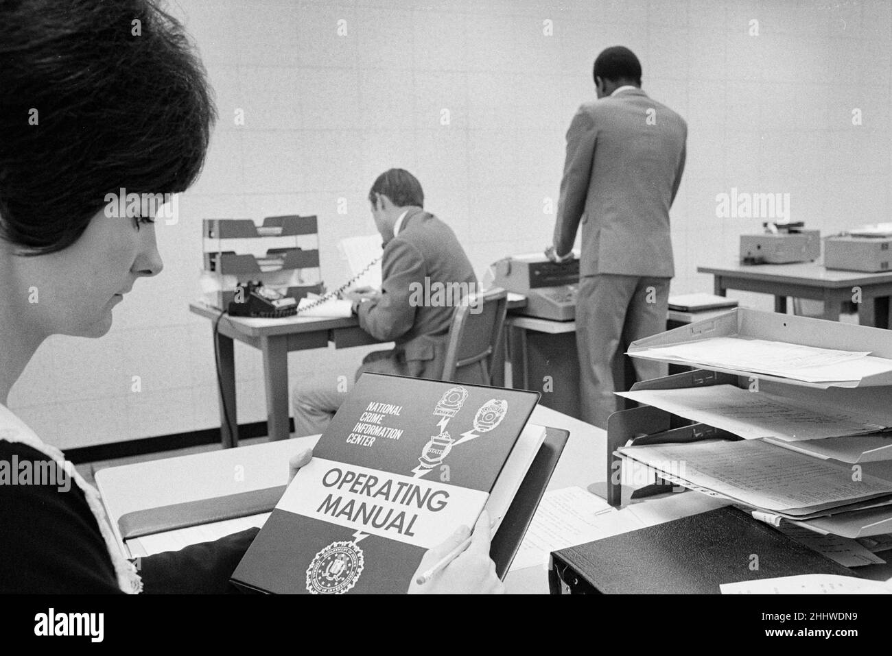 FBI National Crime Information Center Stockfoto