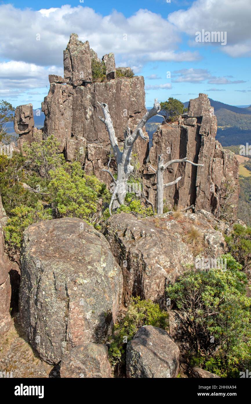 St. Patricks Head an der Ostküste Tasmaniens Stockfoto
