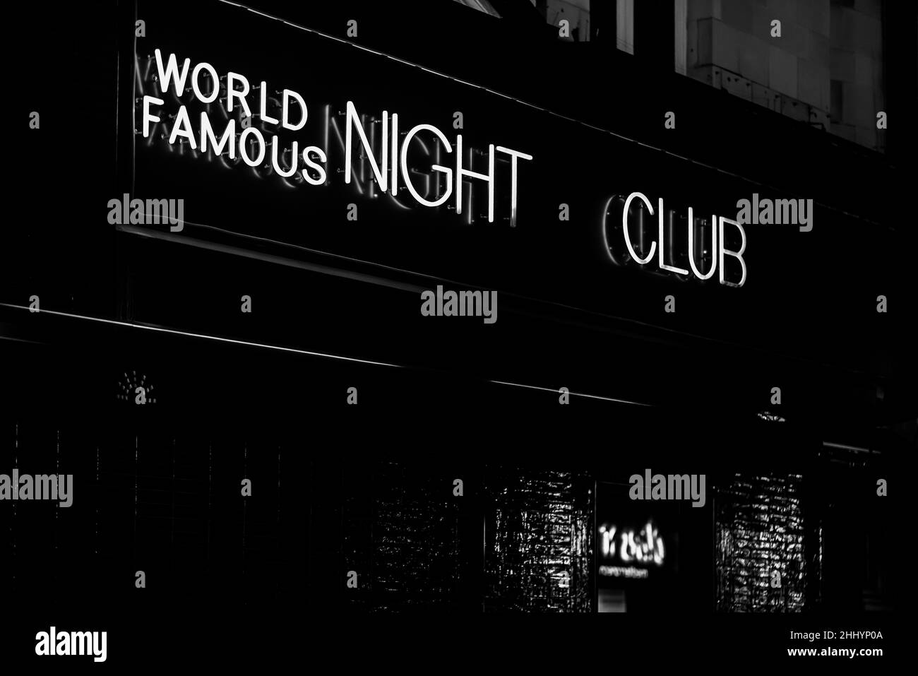 London und das West End eine Neon-Welt Stockfoto