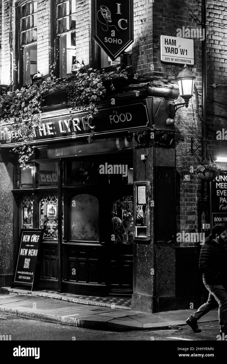 London und das West End eine Neon-Welt Stockfoto