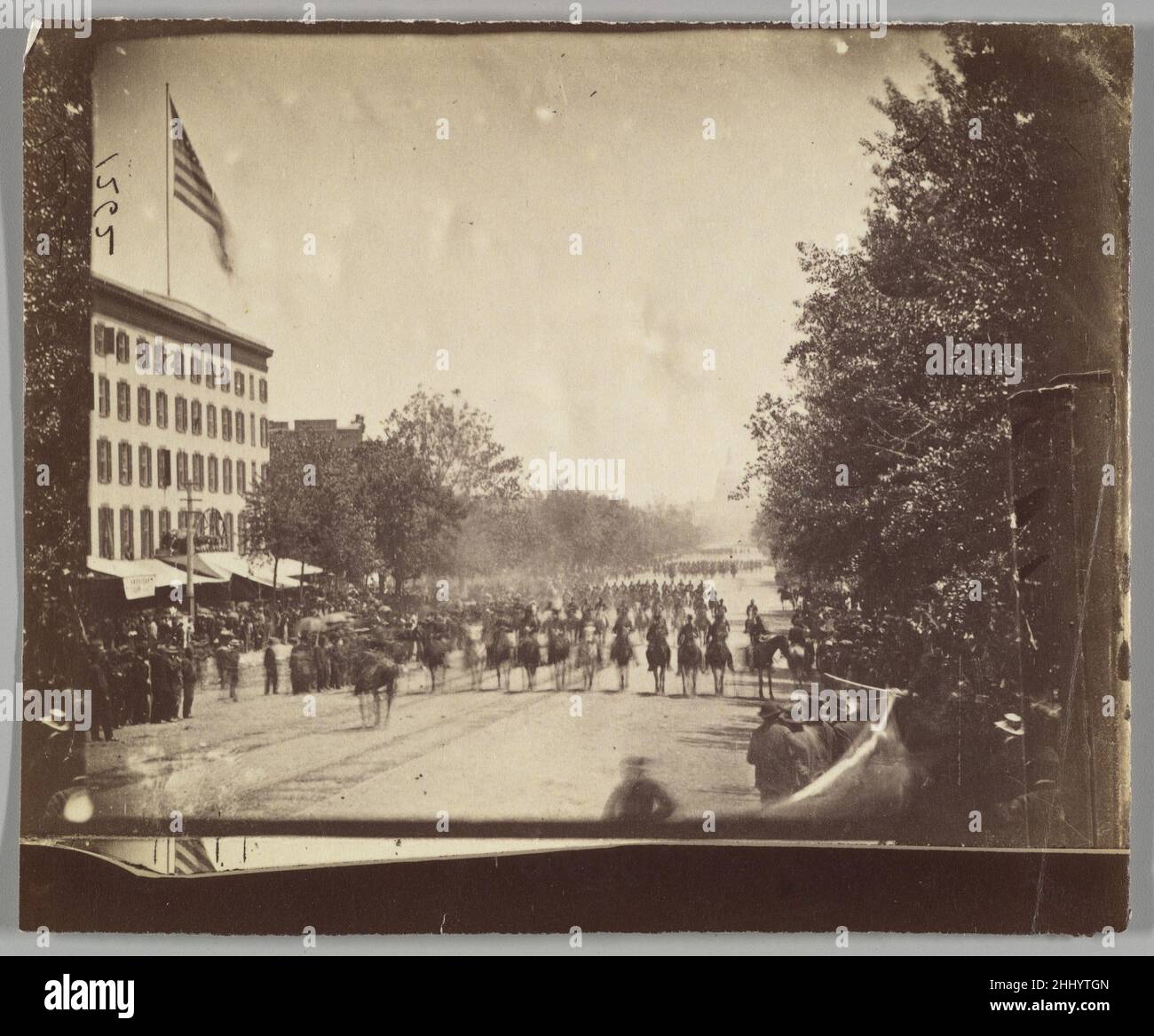 [Grand Army Review, Washington, D.C.] Mai 1865 Alexander Gardner Amerikaner, Schotte. [Grand Army Review, Washington, D.C.] 285846 Stockfoto