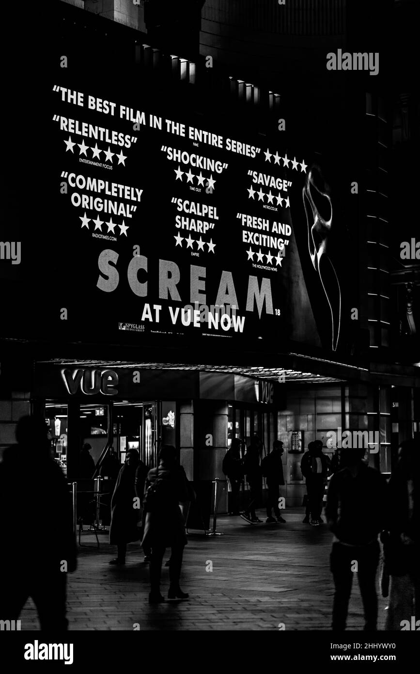 London und das West End eine Neon-Welt Stockfoto