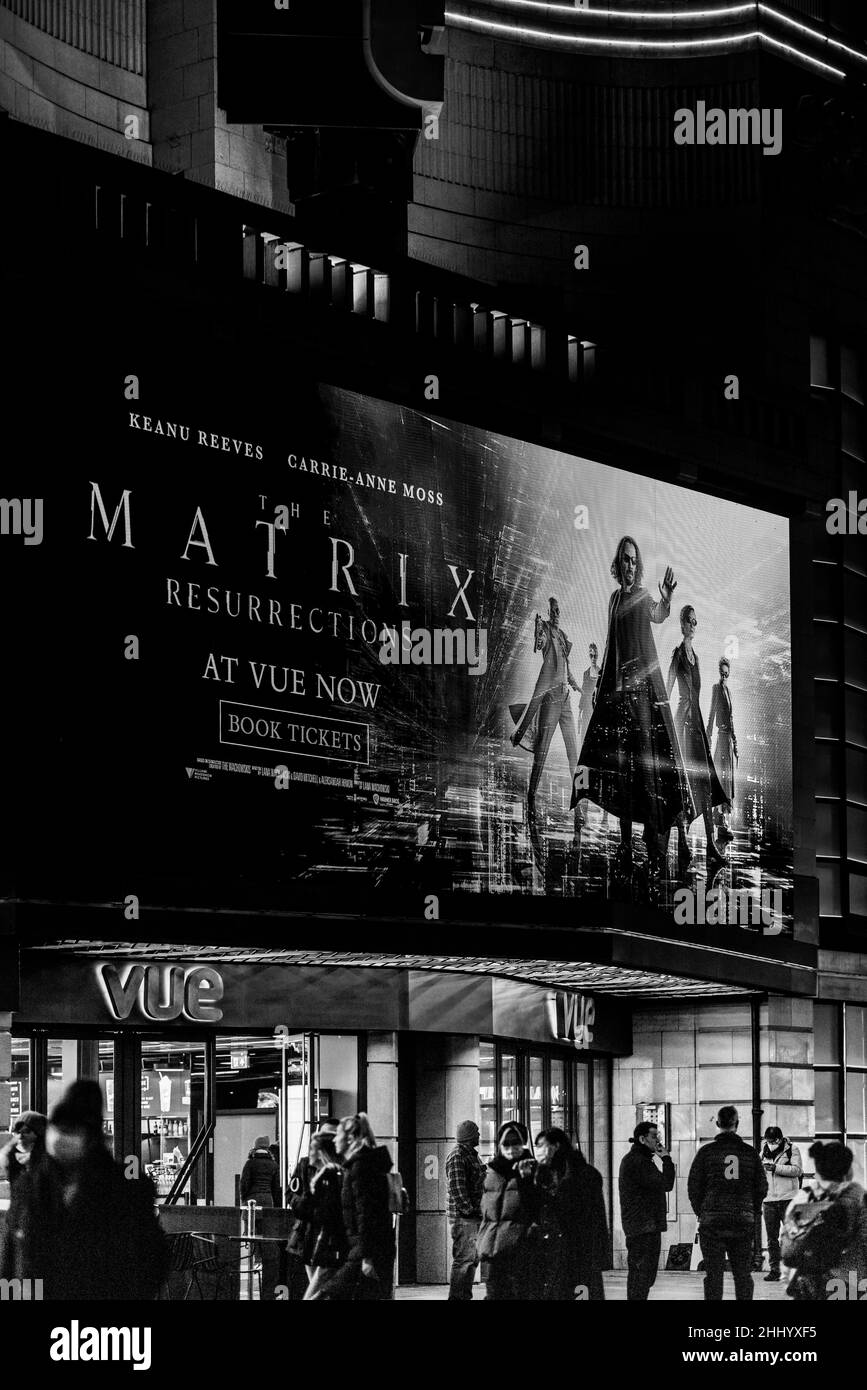 London und das West End eine Neon-Welt Stockfoto