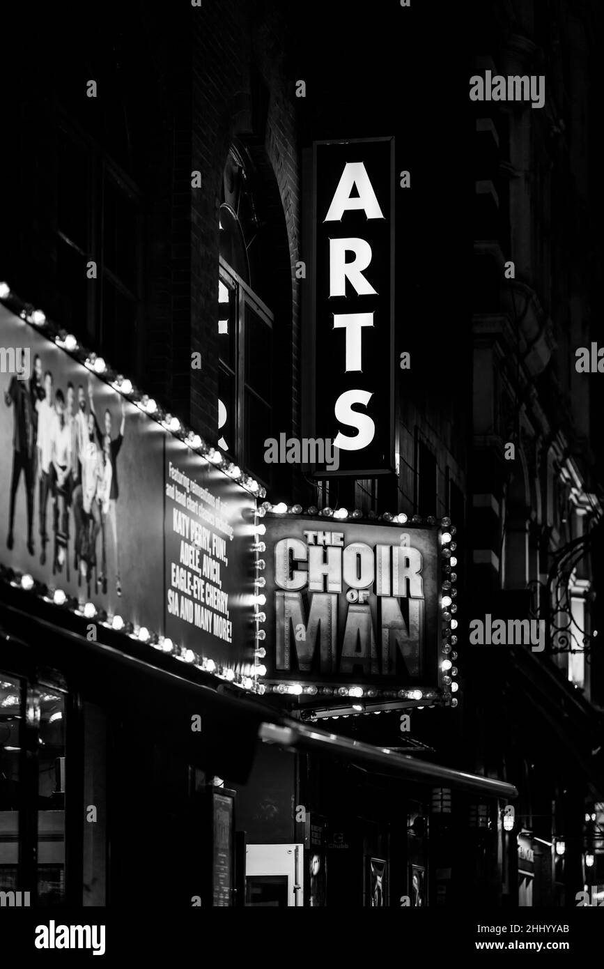 London und das West End eine Neon-Welt Stockfoto