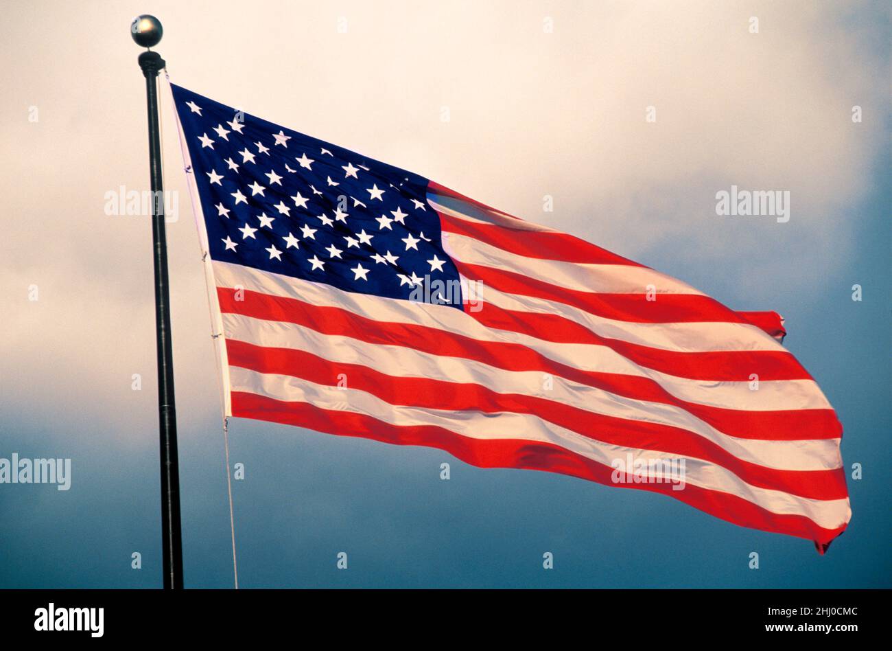 Sterne Auf Usa Flagge