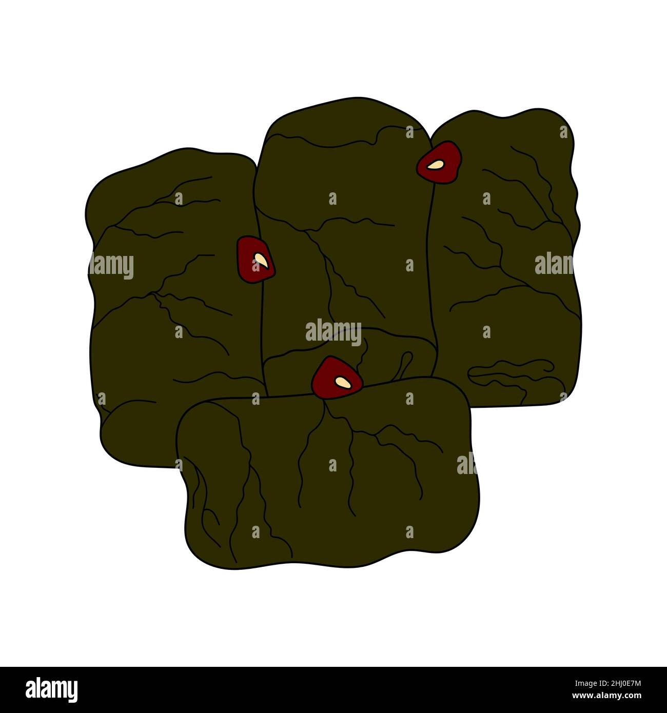 Griechisches blatt Stock-Vektorgrafiken kaufen - Alamy