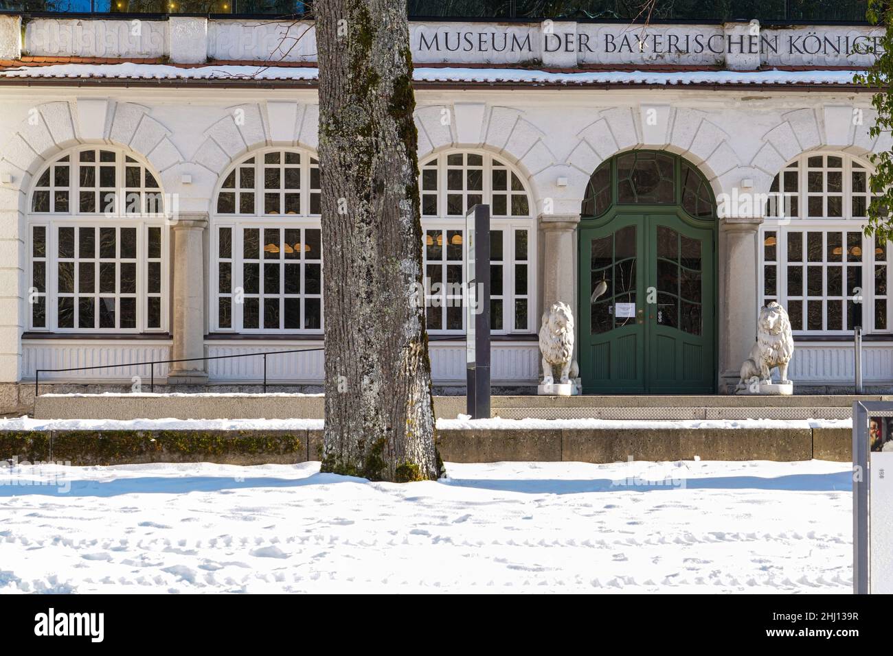 Das Museum der Bayerischen Könige in Schwangau bei der Alp. Stockfoto