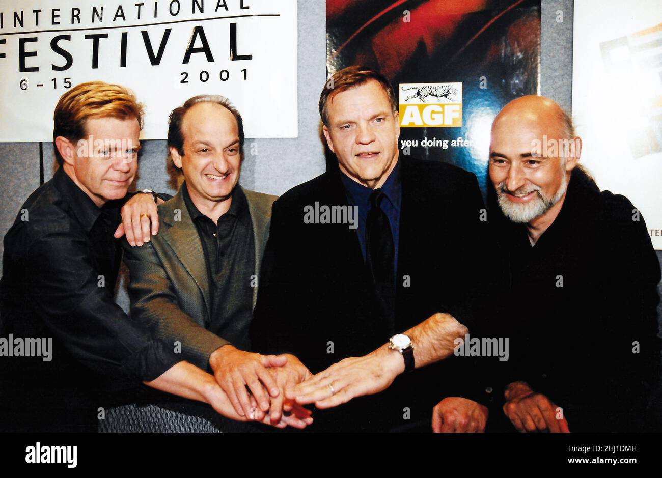 20. Januar 2022 - der gefeierte Sänger und Schauspieler Michael Lee Aday, professionell als Meat Loaf bekannt, ist im Alter von 74 Jahren gestorben. Dateifoto: TIFF 2001, ''Focus'' Premiere, Toronto, Ontario, Kanada. (Bild: © Brent Perniac/AdMedia über ZUMA Press Wire) Stockfoto