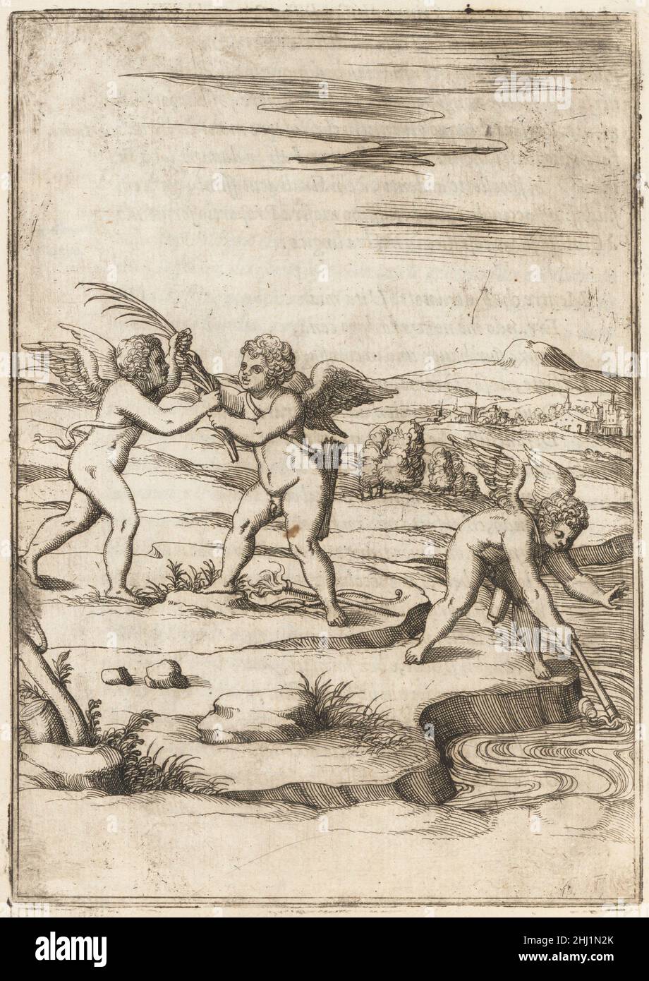 Le imagini de i Dei de gli Antichi 1571 Verfasst von Vincenzo Cartari Italienisch. Le Imagini de i Dei de gli Antichi 347175 Stockfoto