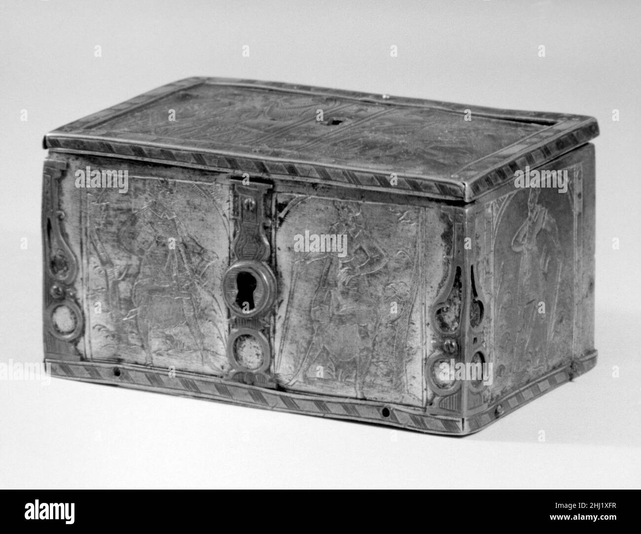 Coffret Anfang des 17th. Jahrhunderts wahrscheinlich süddeutsch. Coffret 204726 Stockfoto