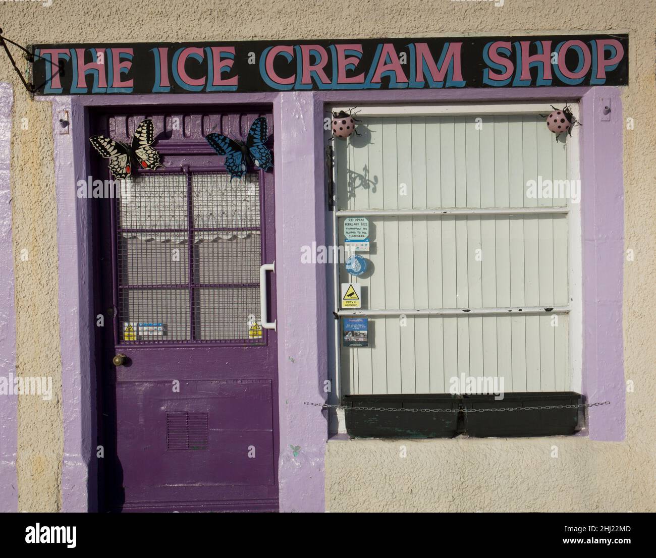Hafengebiet Pittenweem, Fife, Schottland Stockfoto