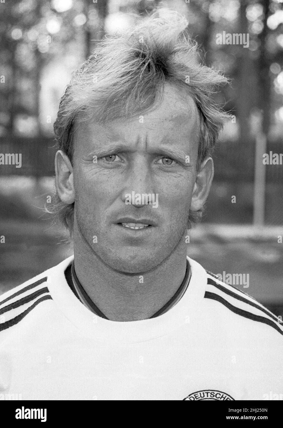 ANDREAS BREHME deutscher Fußballspieler bei der Europameisterschaft in Schweden 1992, Profi bei Inter Italien Stockfoto