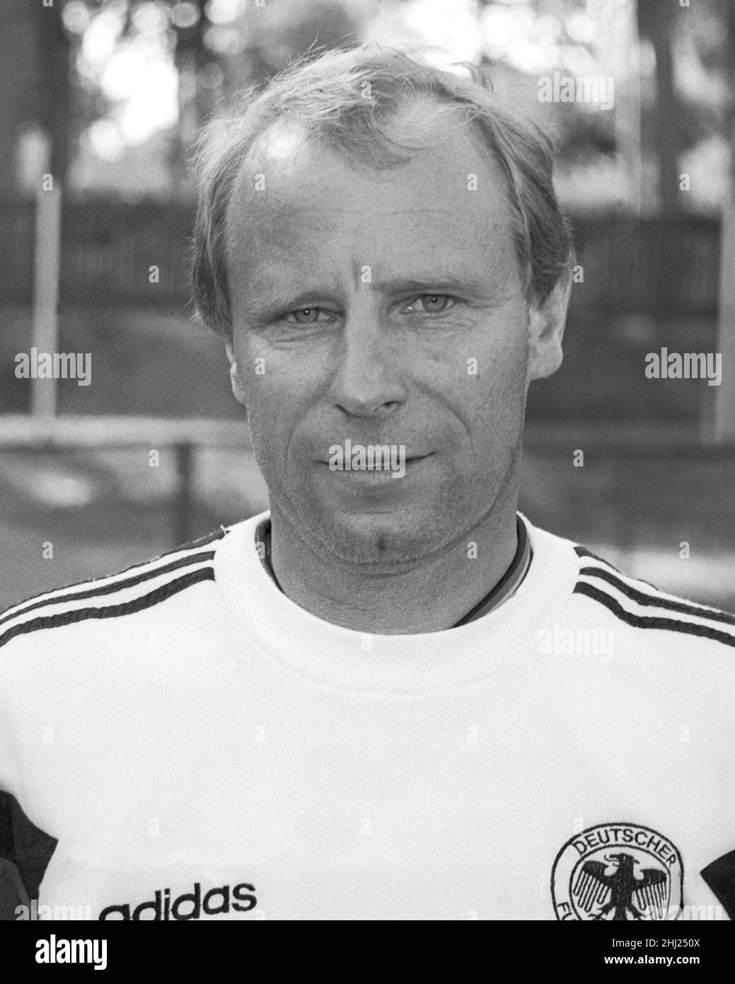 BERTI VOGTS Trainer für die deutsche Nationalmannschaft zur Europameisterschaft in Schweden 1992 Stockfoto