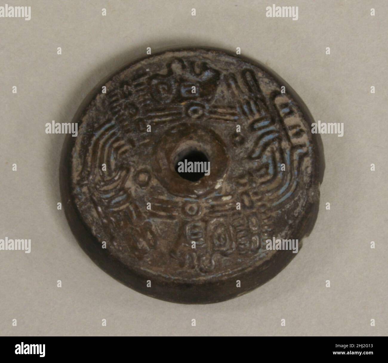 Spindelwirbel 9th–15th Jahrhundert Mexikanisch. Spindelwirbel 315832 Stockfoto