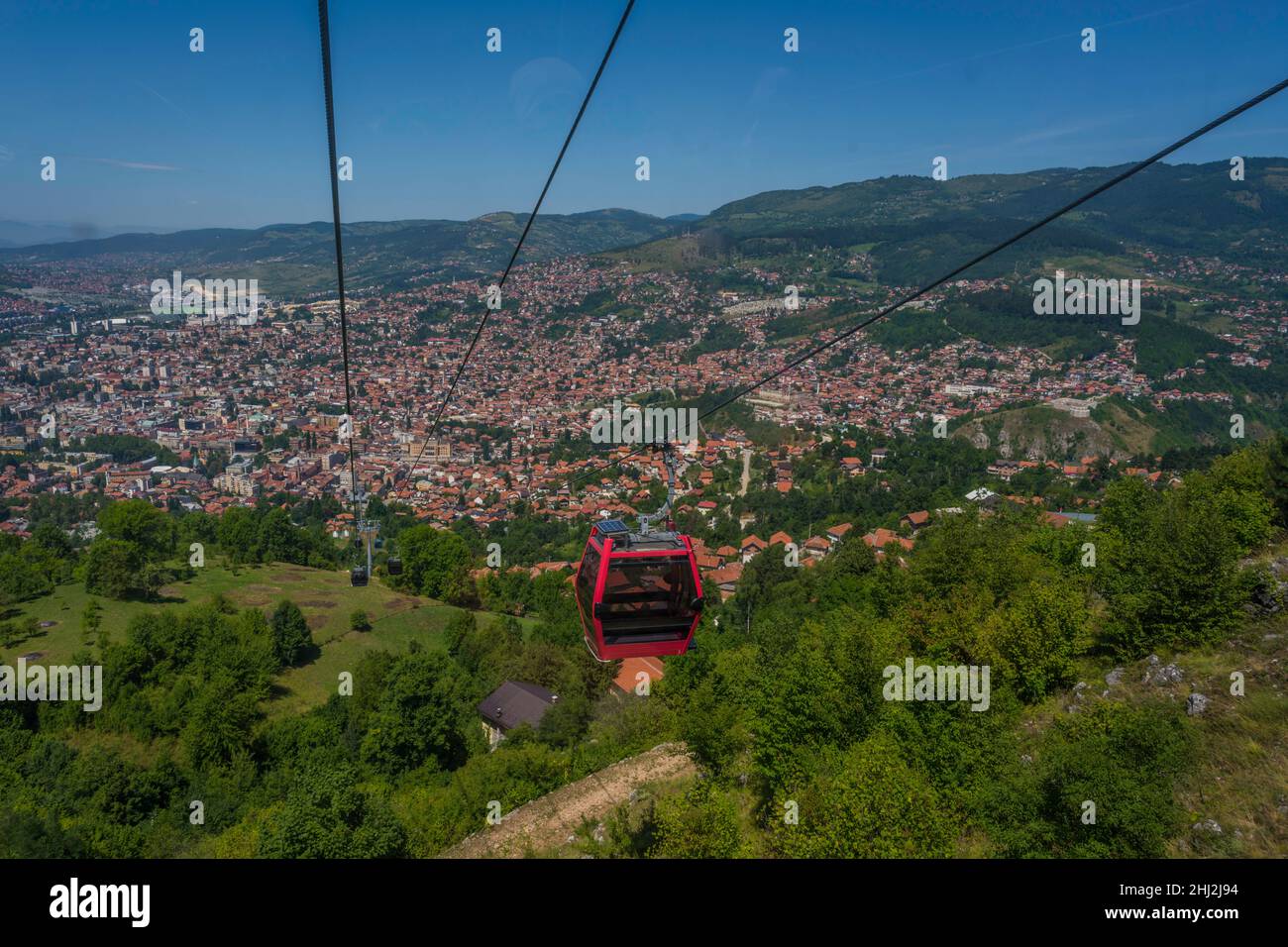 Sarajevo, Bosnien & Herzegowina Stockfoto