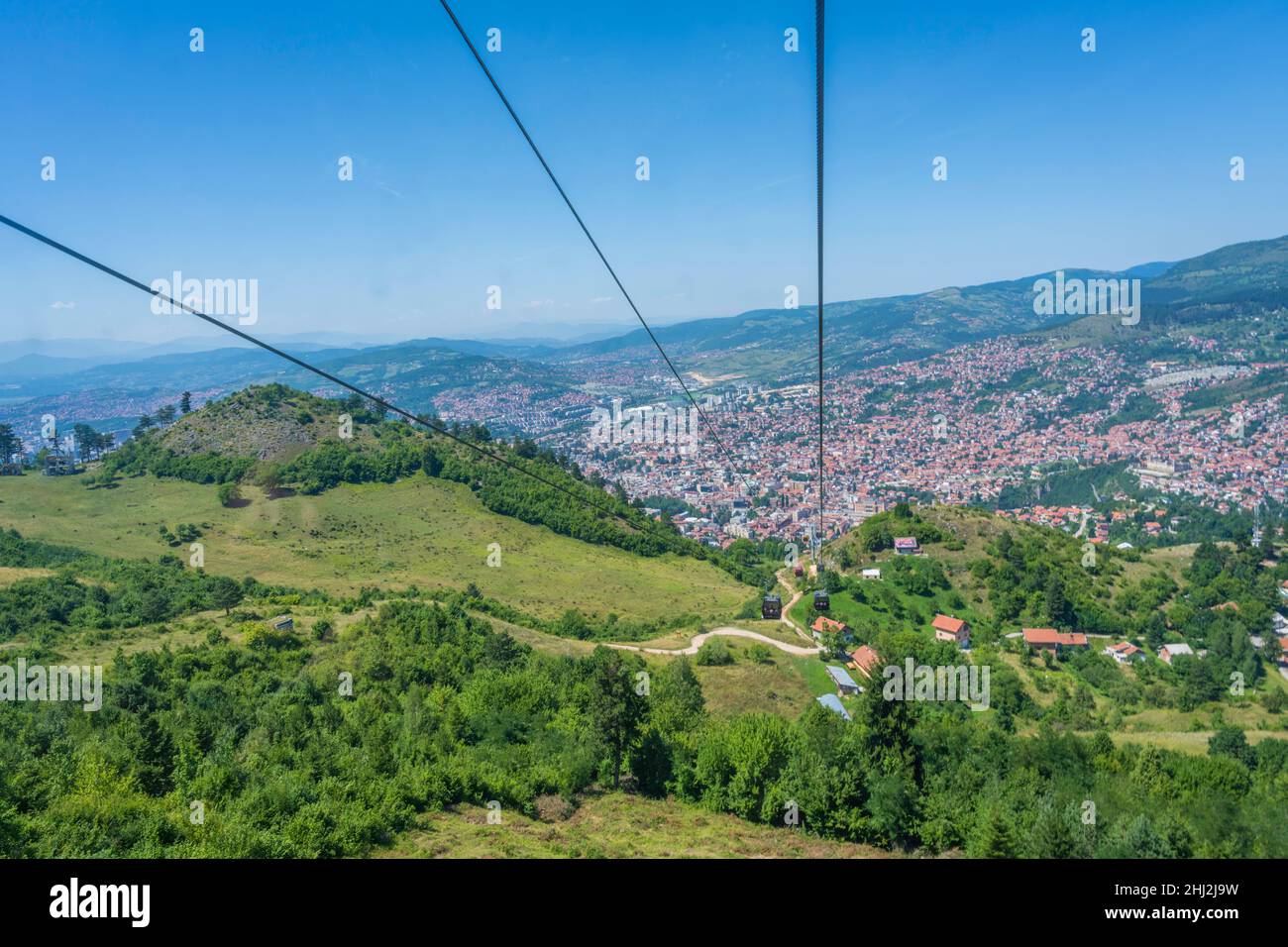 Sarajevo, Bosnien & Herzegowina Stockfoto